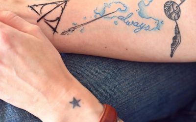 Harry Potter-tatoeage: dompel jezelf onder in de magische wereld van de “jongen die het overleefde”!