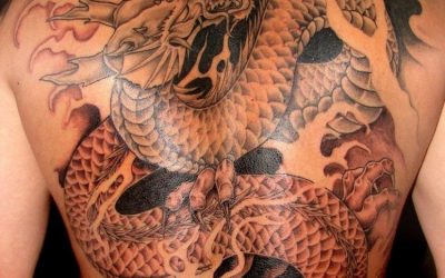 Drakentattoo – prachtige ideeën voor mannen en vrouwen